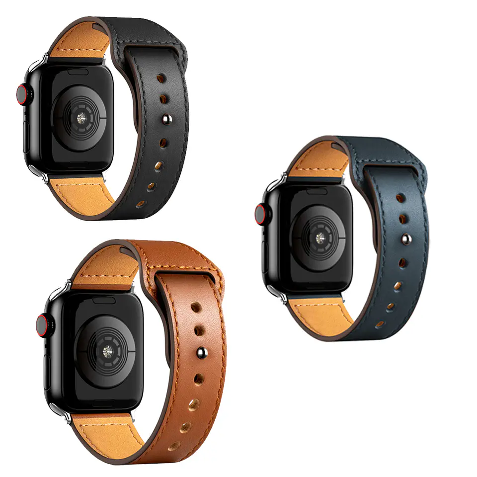 Correa Elegante Cuero para Apple Watch  1