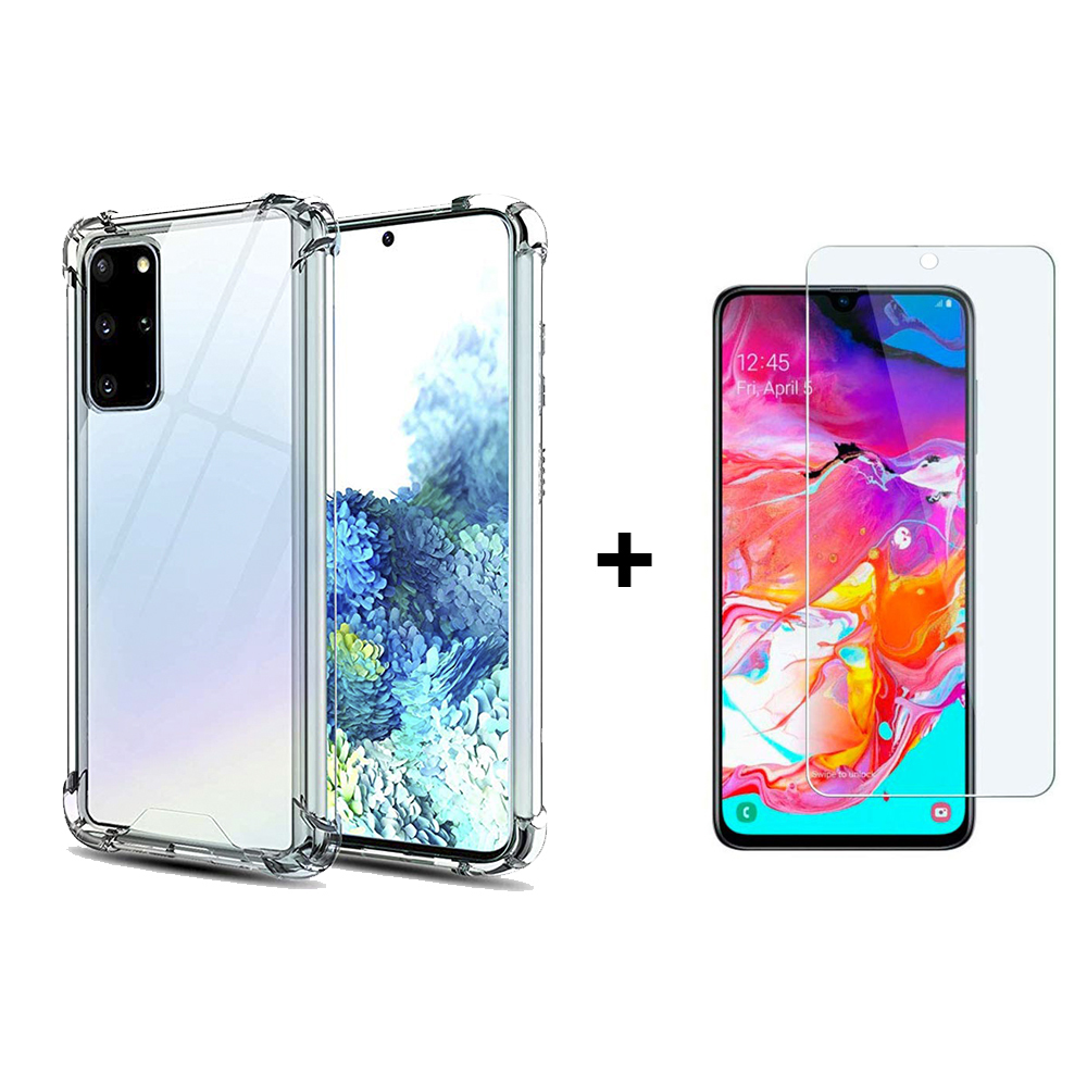 Kit Carcasa Antigolpes + Lámina Hidrogel S20 / Plus / Ultra