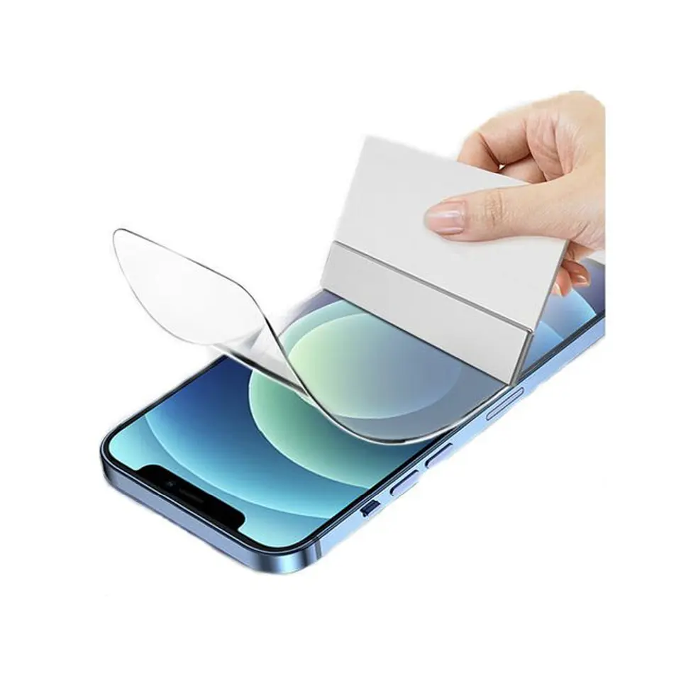 Pack 3 Lamina Mica Hidrogel para iPhone 14 / Plus / Pro / Pro Max 2