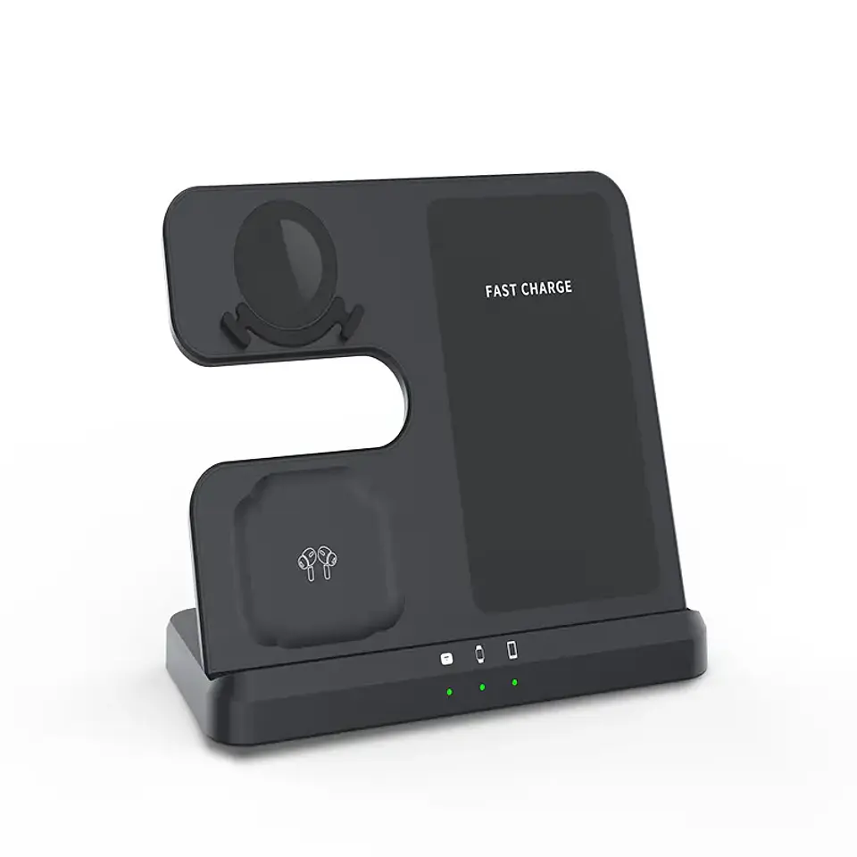 Cargador Inalambrico 3 En 1 para Samsung Galaxy Buds Galaxy Watch 6
