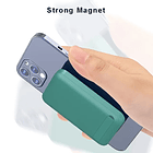 Bateria Portatil Powerbank Magnética Para iPhone 10.000mah Compatible Magsafe 5