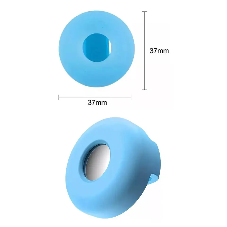 Funda Para Airtag De Collar Silicona Mascota Gato Perro 7