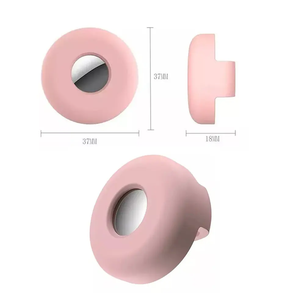 Funda Para Airtag De Collar Silicona Mascota Gato Perro 8