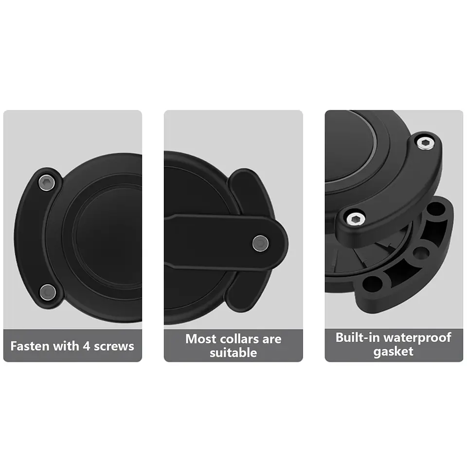 Soporte Collar Mascotas Para Airtag Impermeable Resistente 6