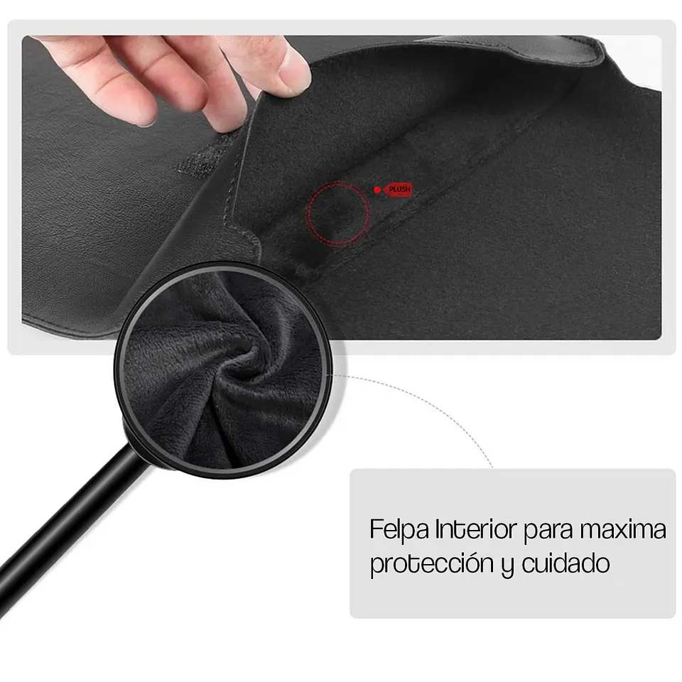 Funda De Cuero / Estación De Trabajo Para Macbook Air / Pro 4