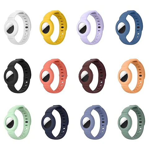 Pulsera Protectora Para Airtag Antiperdida Niños - Colores