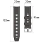 Correa Silicona Para Huawei Watch Gt2 Gt3 Xiaomi Mi Watch 22mm - Miniatura 6
