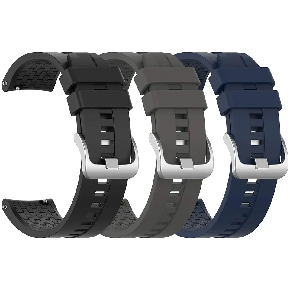 Correa Silicona Para Huawei Watch Gt2 Gt3 Xiaomi Mi Watch 22mm 9