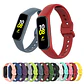 Correa De Silicona Para Samsung Galaxy Fit 2 R220 - Miniatura 1