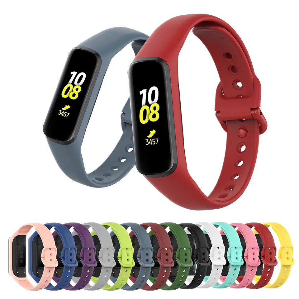 Correa De Silicona Para Samsung Galaxy Fit 2 R220 1