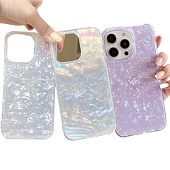 Carcasa Shine Para iPhone 11 12 13 14 15 16 Brillante Vanan 