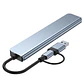 Hub Adaptador Usb Tipo C 7 En 1 Para Macbook iPad Notebook - Miniatura 4