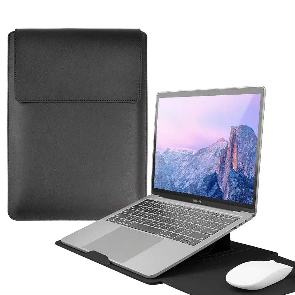 Funda De Cuero / Estación De Trabajo Para Macbook Air / Pro 1