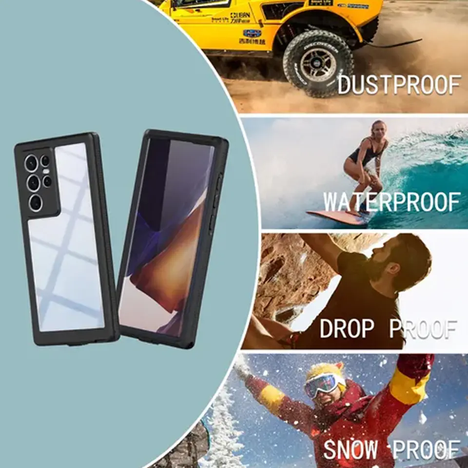 Carcasa Blindada Waterproof Para Galaxy S23 Ultra 5