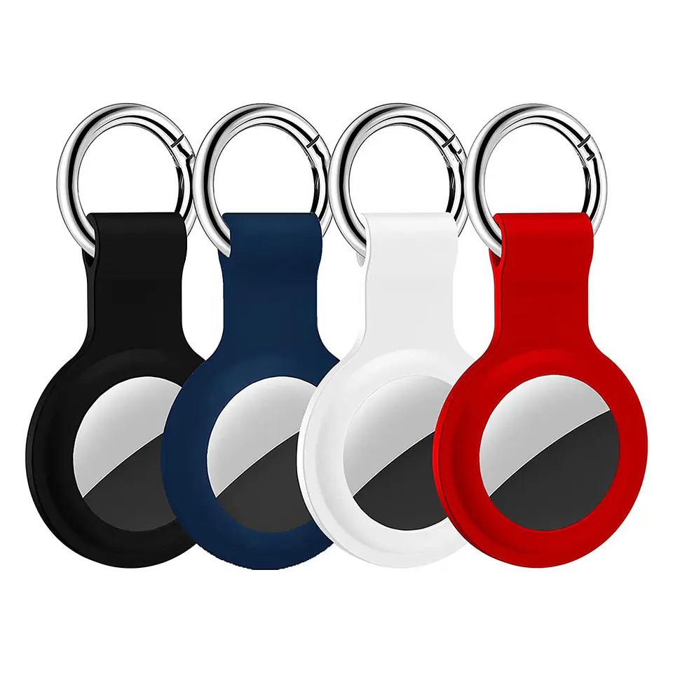 Funda Llavero Silicona Compatible Airtag Colores 1