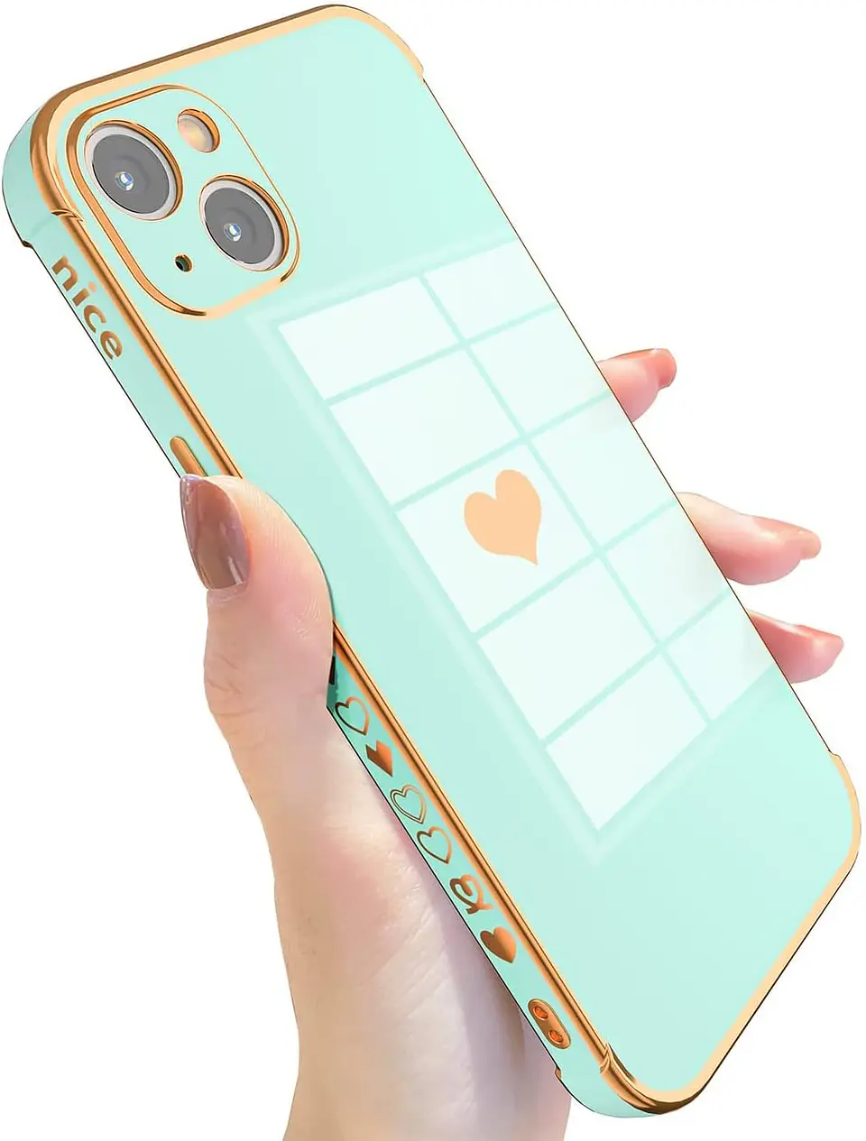 Carcasa para iPhone 11 12 13 14 15 Corazones 9
