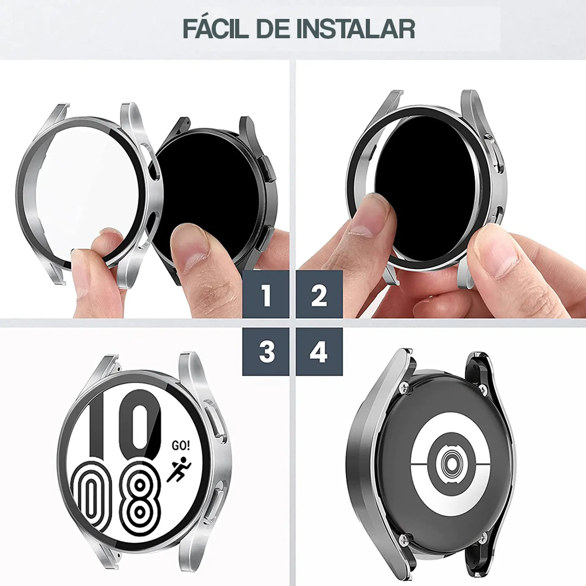 Protector Carcasa Para Galaxy Watch 6 40/44mm 2