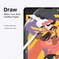 Paperfeel Lamina Sensación Papel Tablet Galaxy Tab S6 S7 S8 S9 tipo PaperLike - Miniatura 3