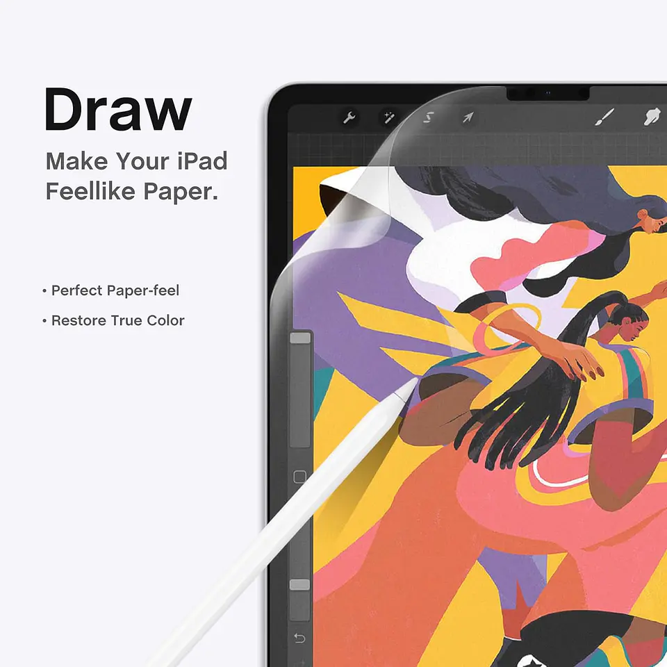 Paperfeel Lamina Sensación Papel Tablet Galaxy Tab S6 S7 S8 S9 tipo PaperLike 3