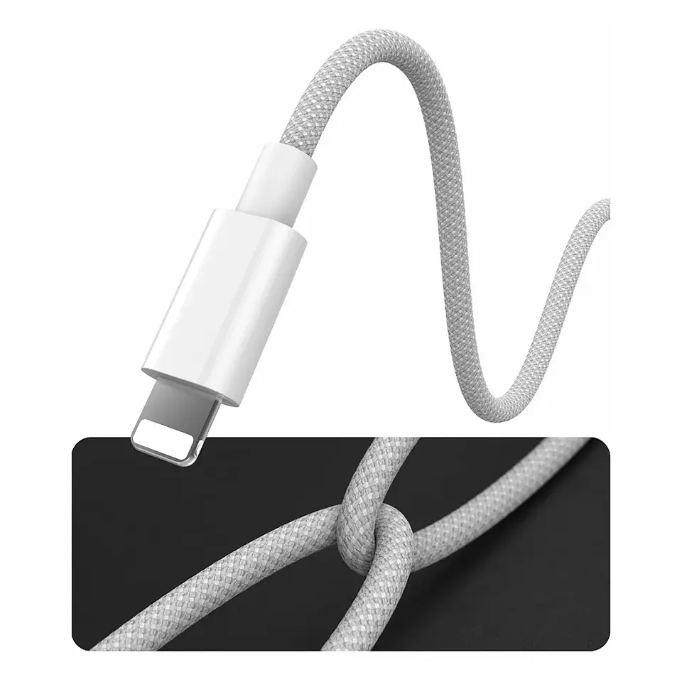 Cable Usb Tipo C Carga Rapida Para iPhone 2mt 3
