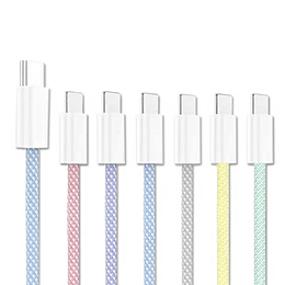 Cable Tipo C Trenzado Para iPhone 15 iPad Android