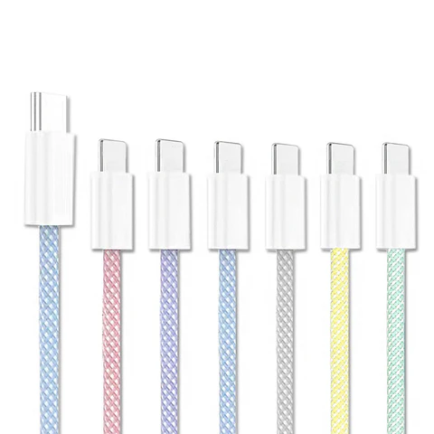 Cable USB C Trenzado Para iPhone / iPad / Android