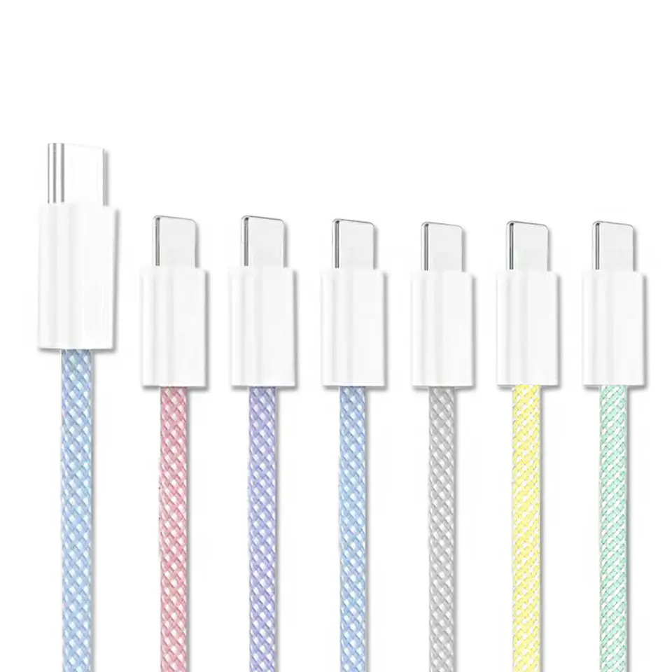 Cable USB C Trenzado Para iPhone / iPad / Android 1