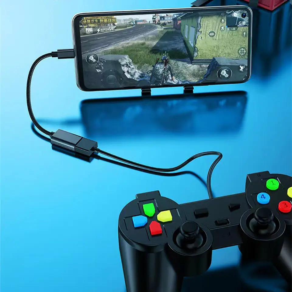 Cable Otg Tipo C Para Macbook Notebook Pendrive Teclado 2