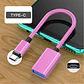 Cable Otg Tipo C Para Macbook Notebook Pendrive Teclado - Miniatura 5