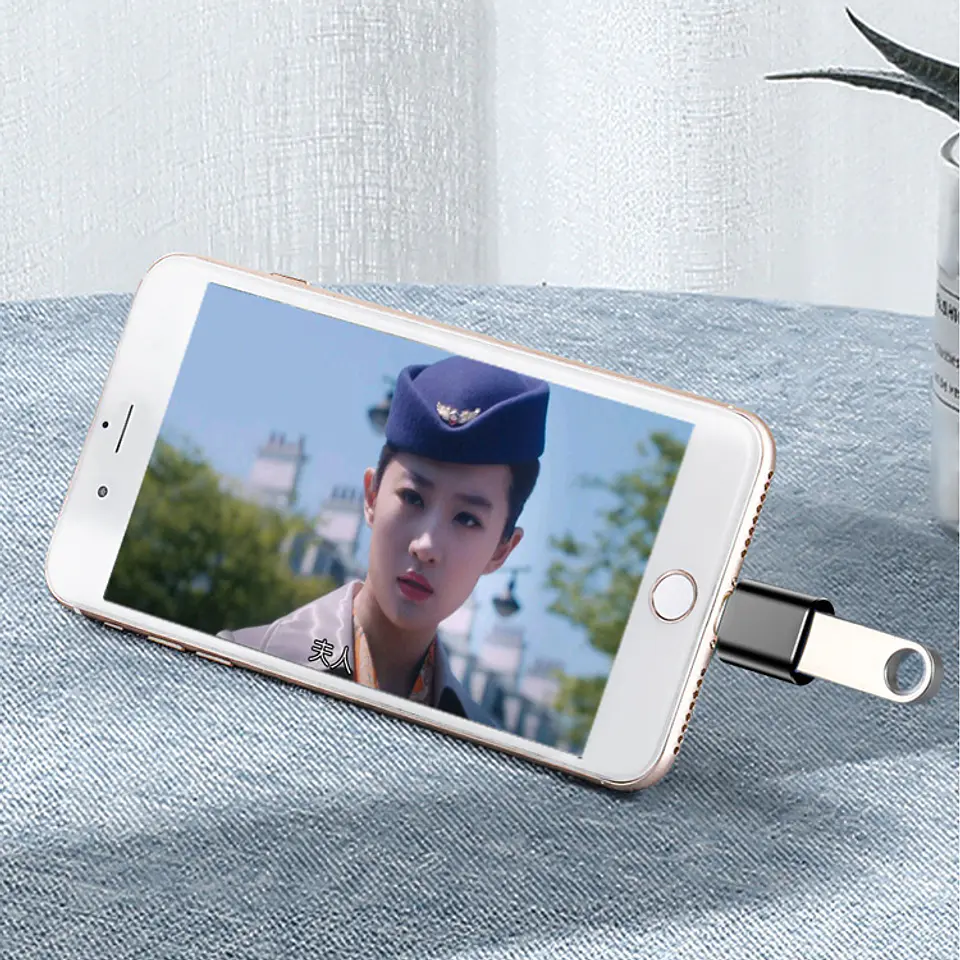 Adaptador Otg Para iPhone / iPad - Lightning A Usb 3.0 5