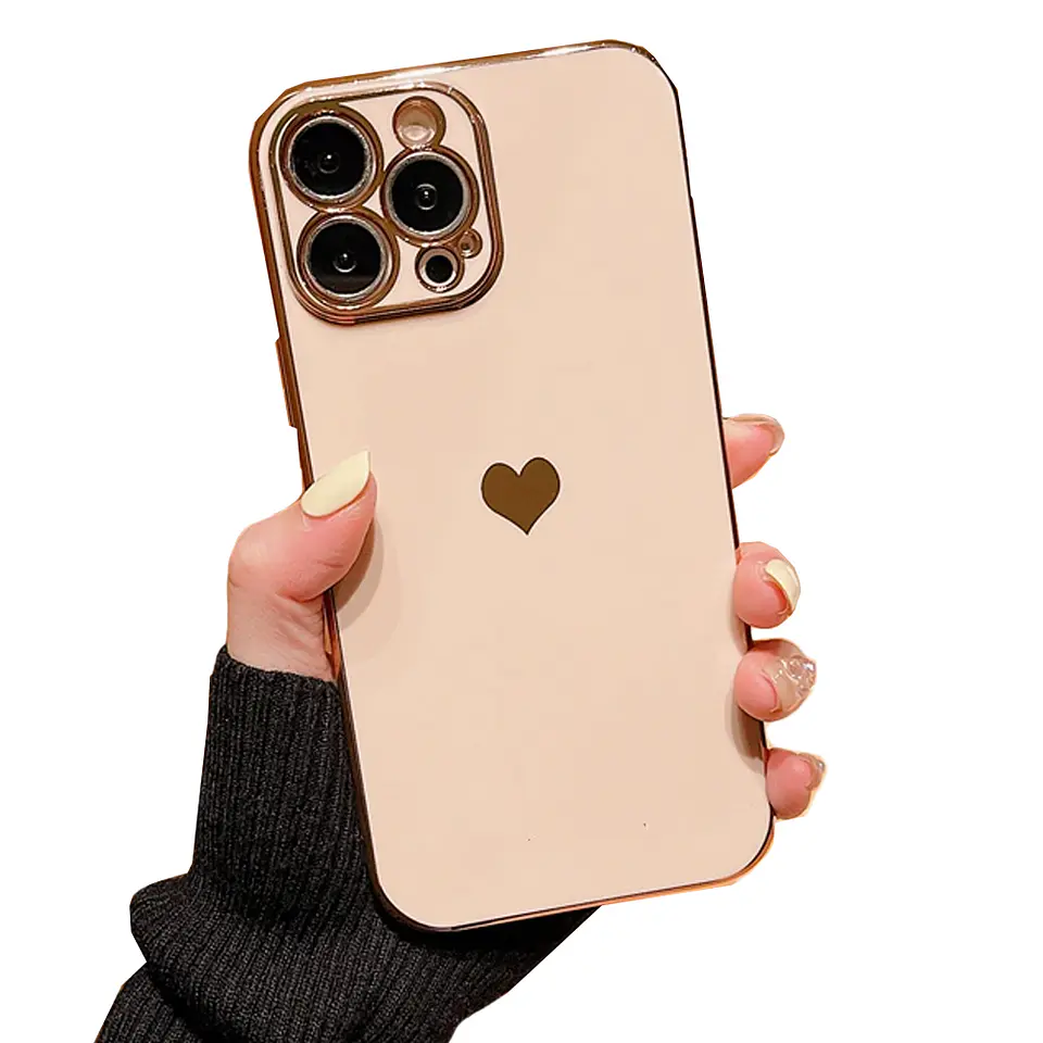 Carcasa para iPhone 11 12 13 14 15 Corazones 11