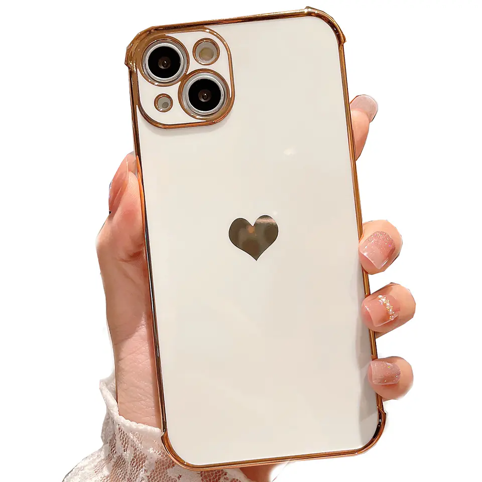 Carcasa para iPhone 11 12 13 14 15 Corazones 13