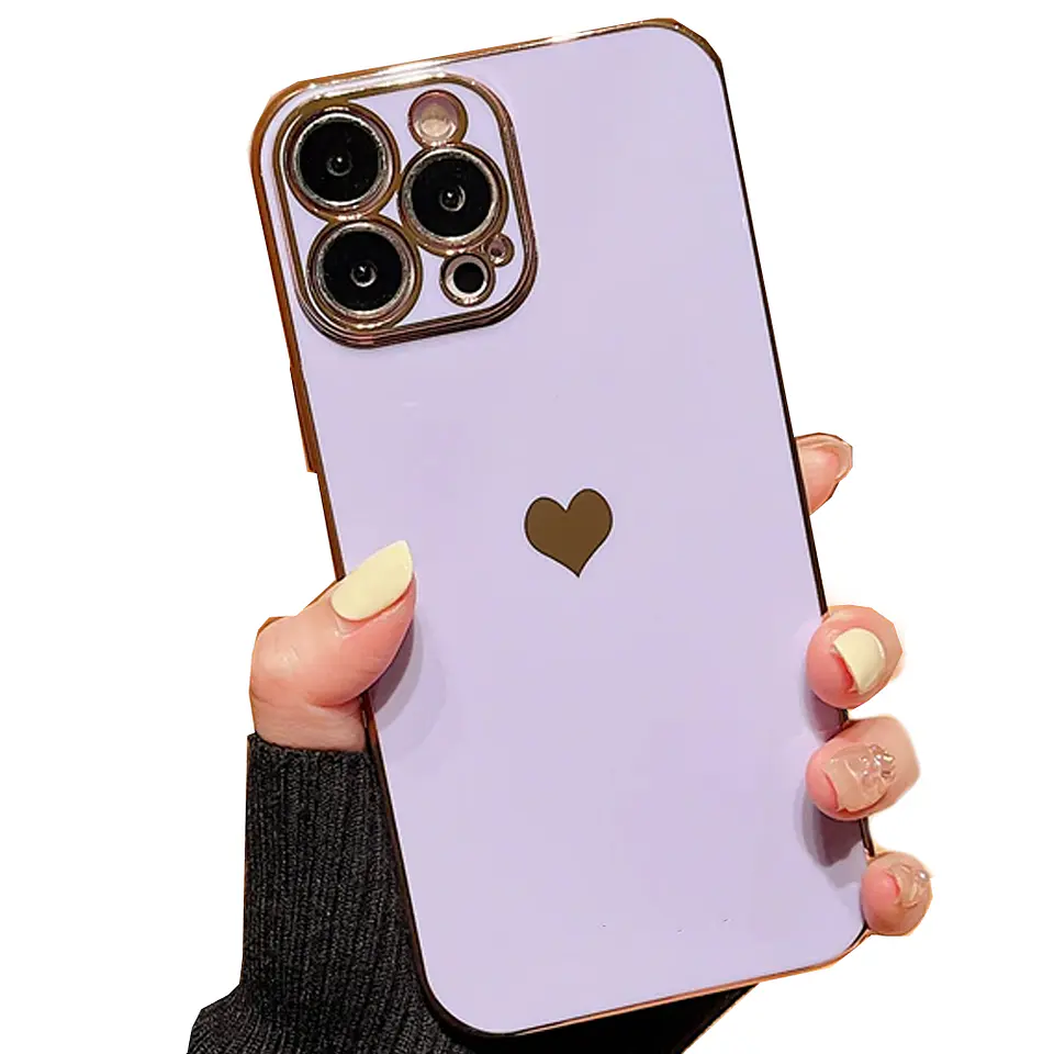 Carcasa para iPhone 11 12 13 14 15 Corazones 14
