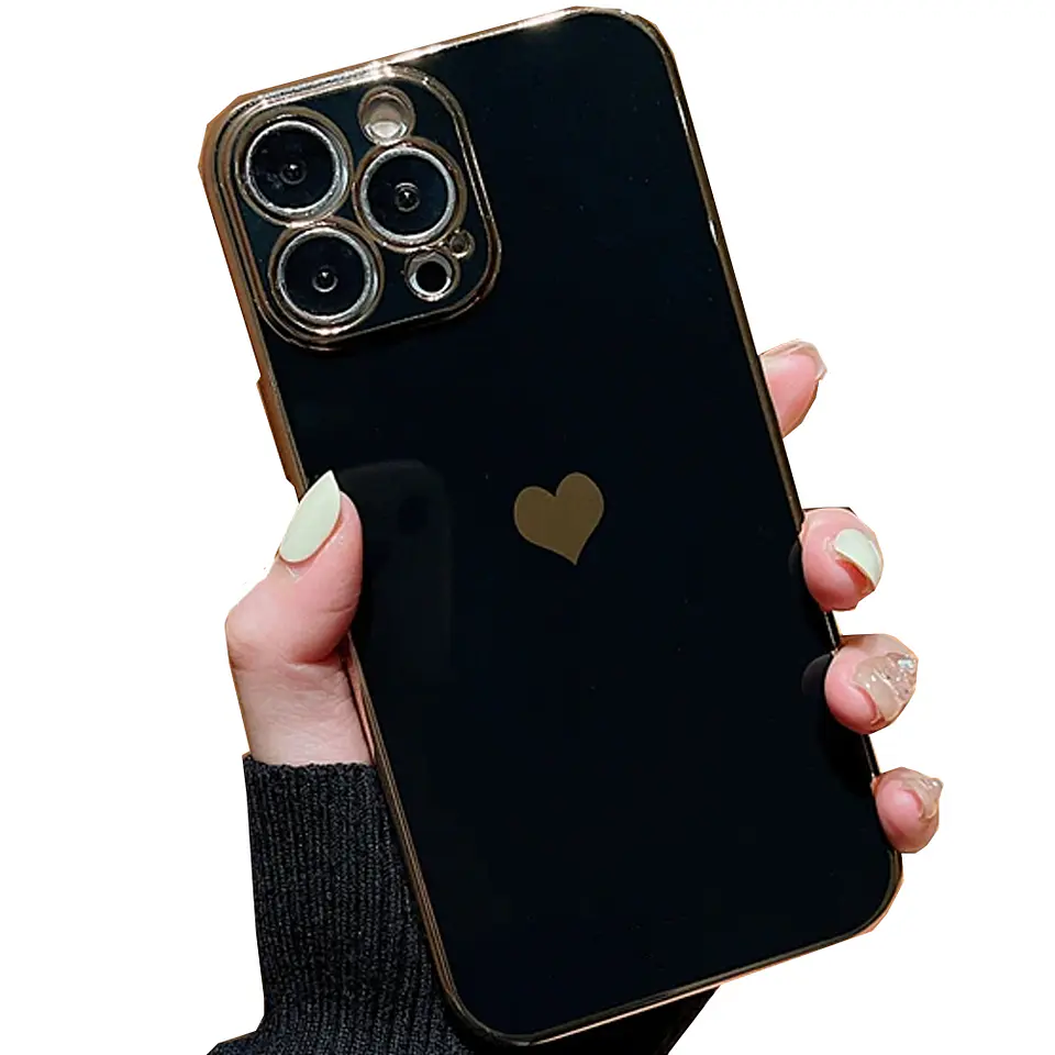 Carcasa para iPhone 11 12 13 14 15 Corazones 16