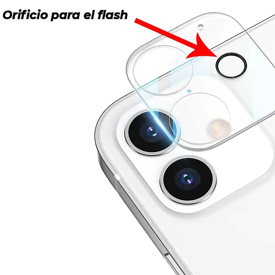 Lamina Protectora Cámara para iPhone 15 2