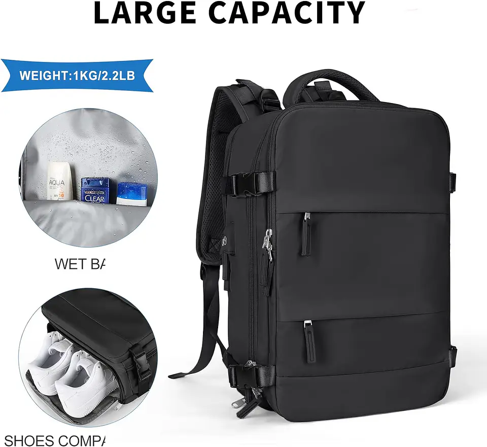 Mochila Viral De Viaje Avión 30 Lts 4