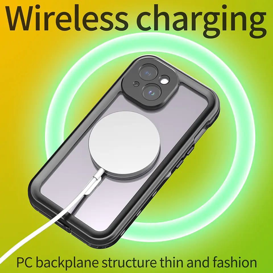 Carcasa Blindada Para iPhone 15 / 15 Pro Waterproof Antigolpes 5