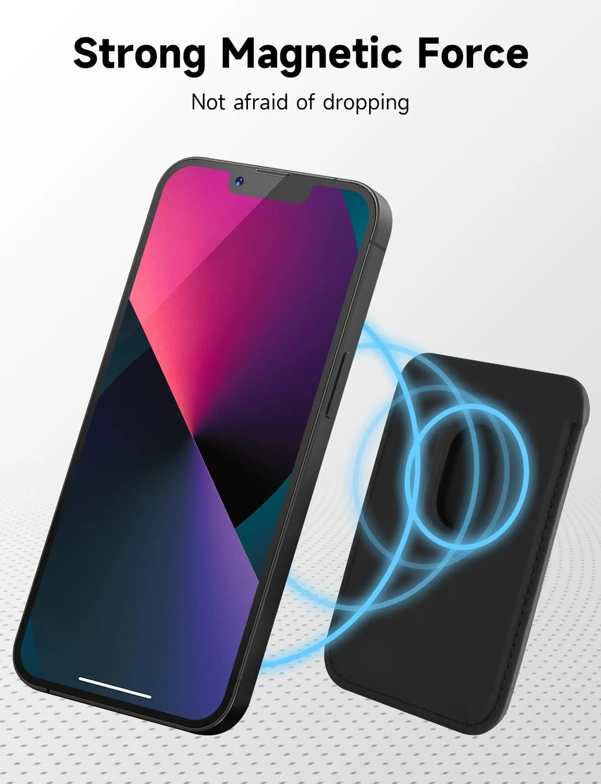 Billetera Tarjetero para iPhone Magnético 8