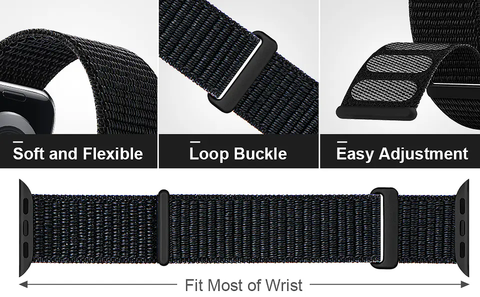 Correa de Nylon para Apple Watch 11