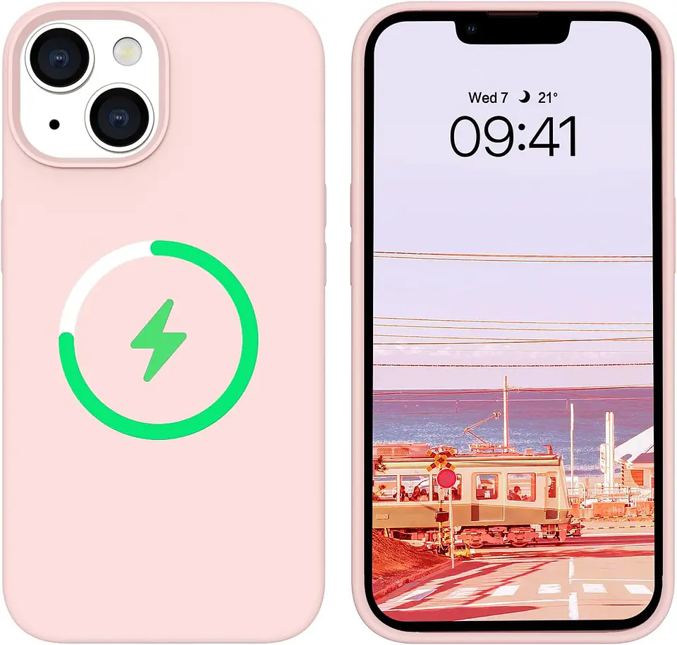 Carcasa Silicona Magnética para iPhone Compatible Magsafe 9