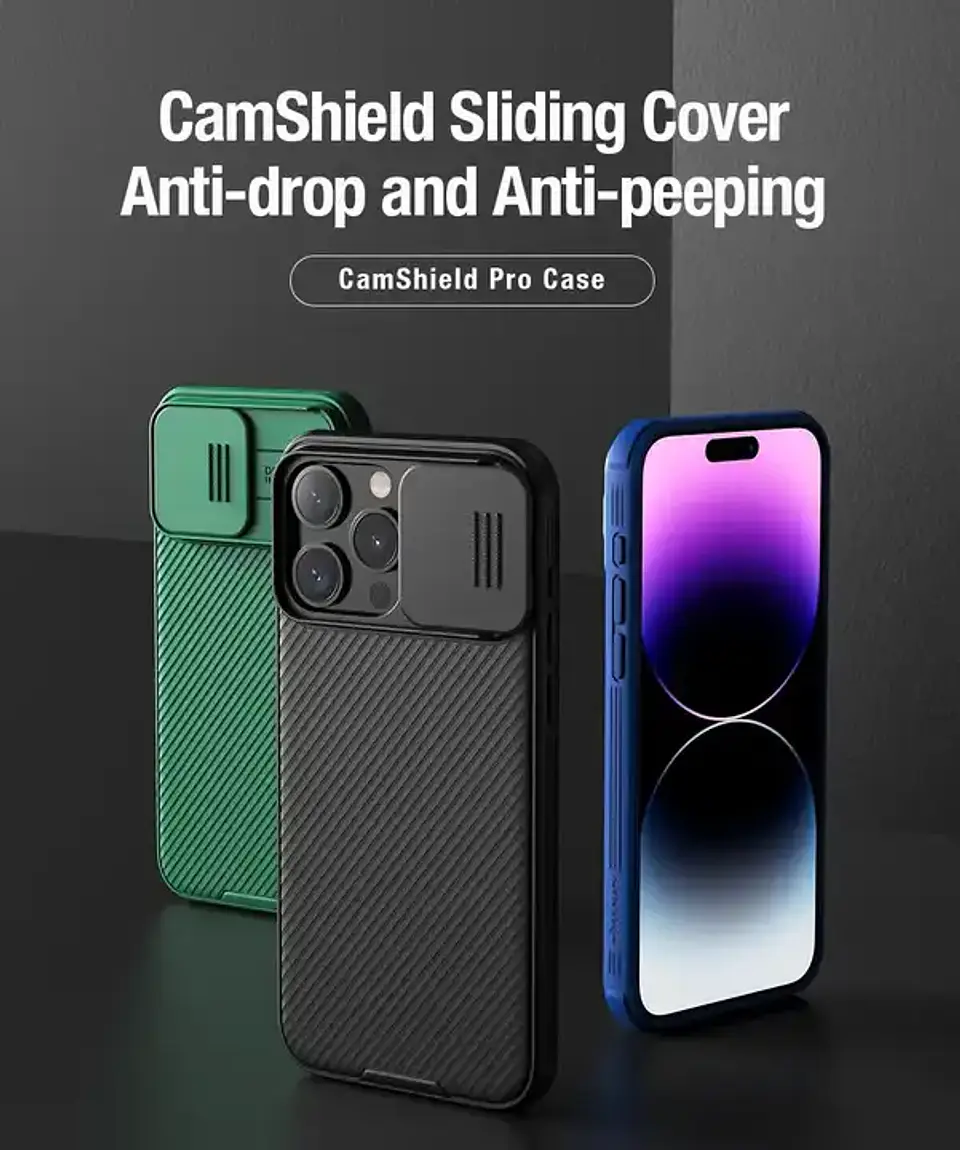 Carcasa para iPhone 16 Pro Max Nillkin Camshield 3