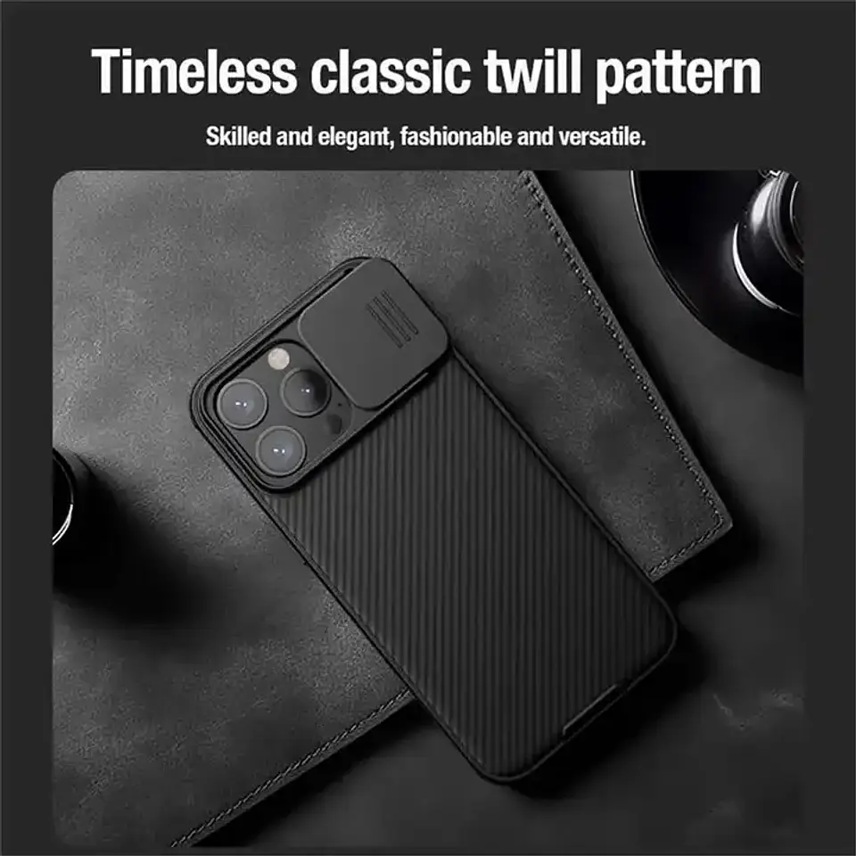 Carcasa para iPhone 16 Pro Max Nillkin Camshield 4