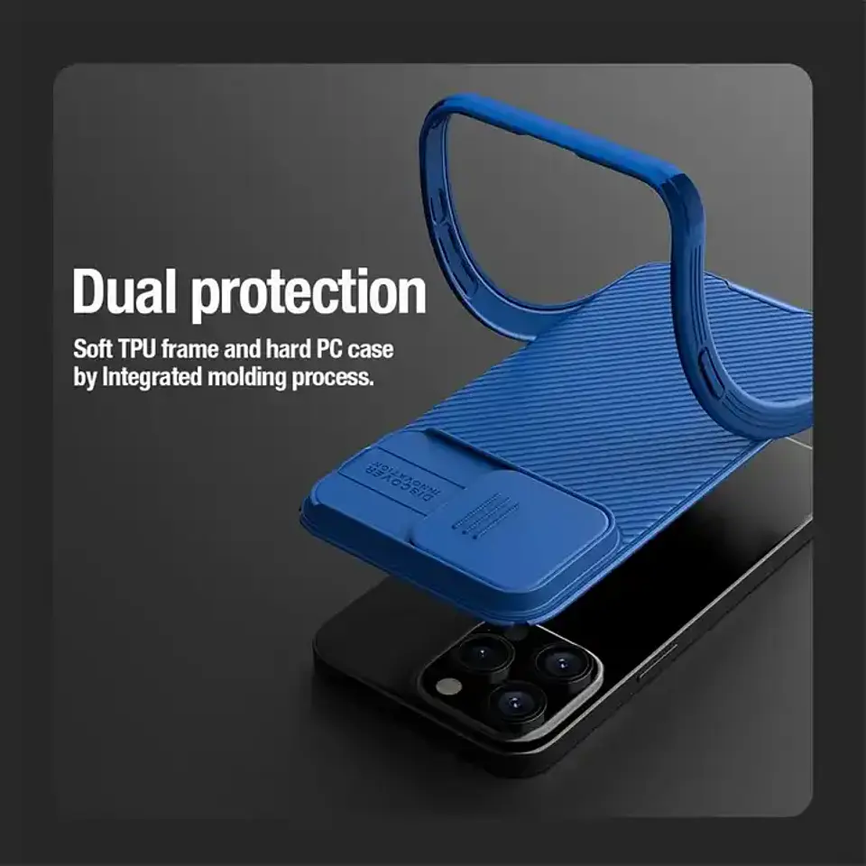 Carcasa para iPhone 16 Pro Max Nillkin Camshield 5