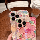 Carcasa para iPhone con Flores 3D 7