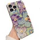 Carcasa para iPhone con Flores 3D 12