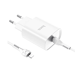 Cargador USB TIPO C 20W +  Cable para iPhone