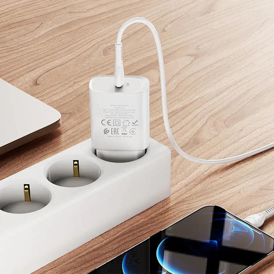 Cargador USB C 20W Carga Rapida con Cable Usb C 5