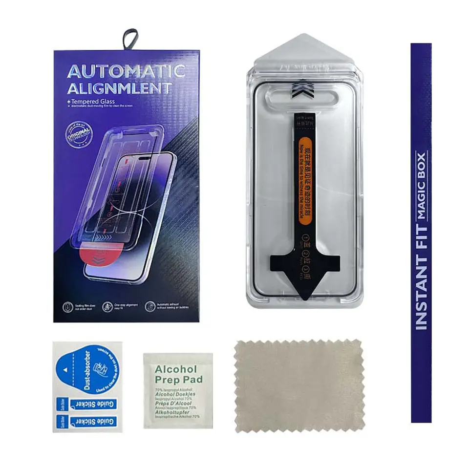 Lamina Pantalla Para iPhone 11/12/13/14/15/16 Auto Instalable 7