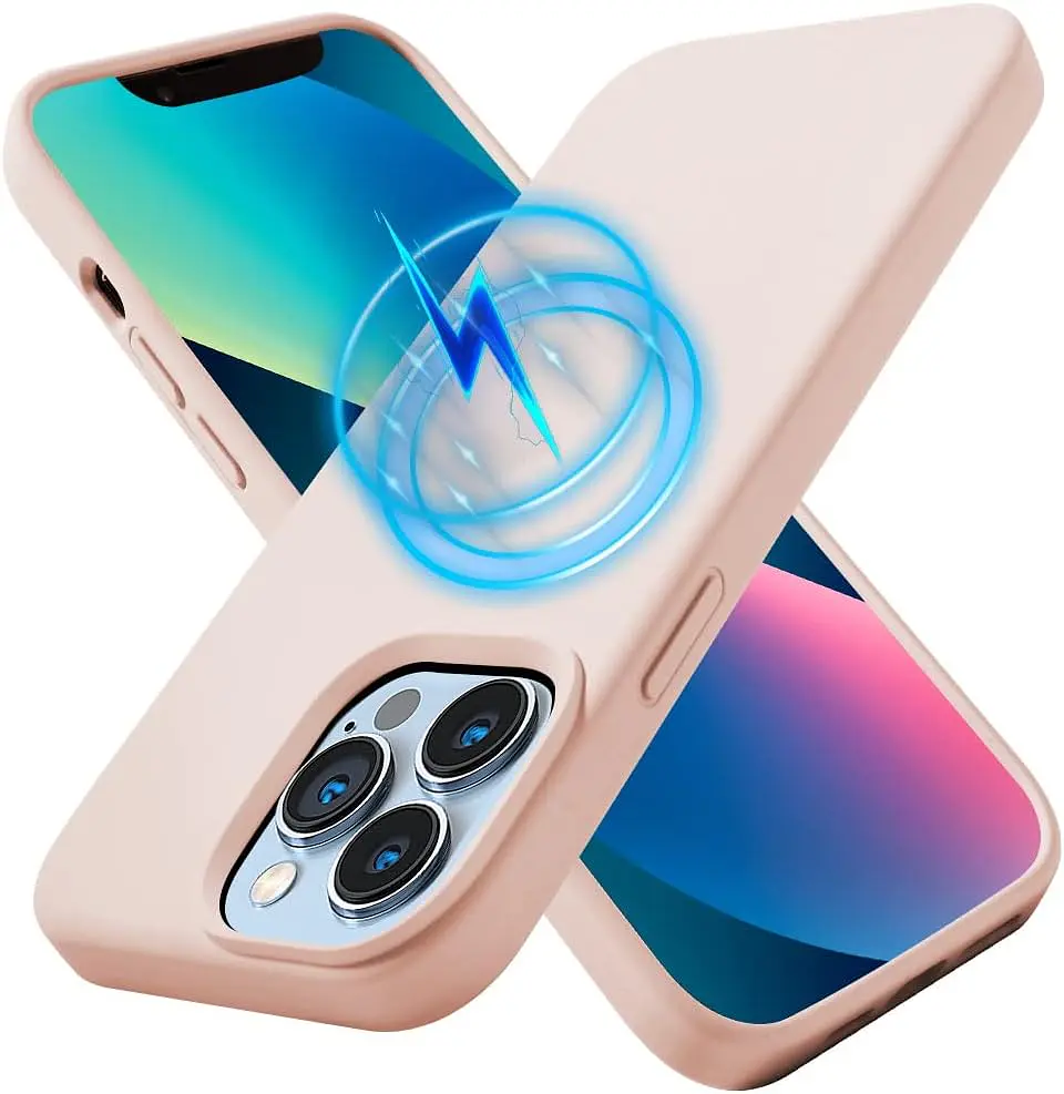 Carcasa Silicona Magnética para iPhone Compatible Magsafe 4