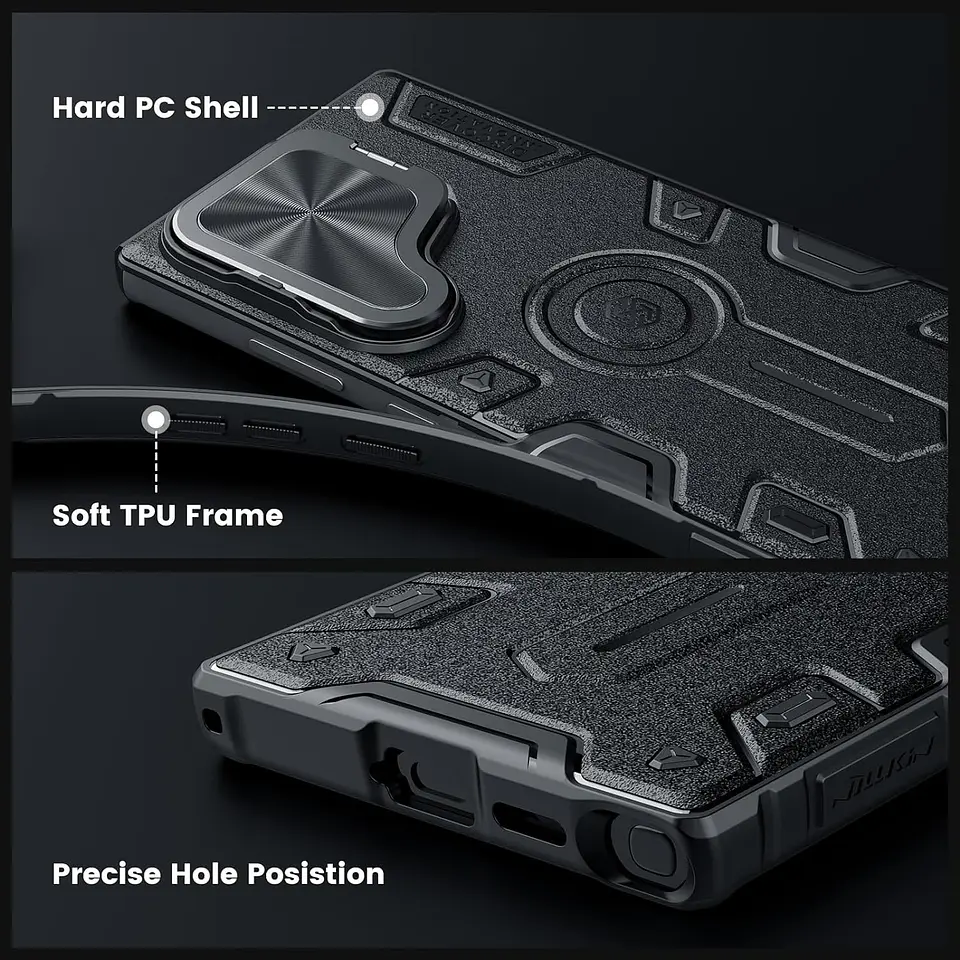 Carcasa Para S24 Ultra Nillkin Armor Shield Militar 2